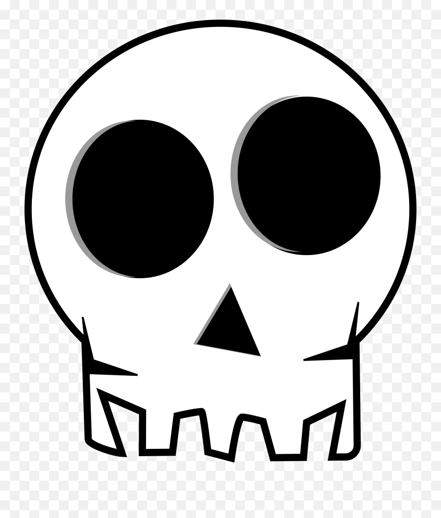 Skull Free To Use Clipart - Clipart Halloween Skull Emoji,Skull Clipart