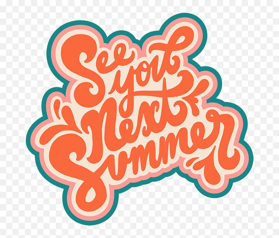See You Next Summer U2014 Lindseyrem Design - See You Next Summer Logo Emoji,Summer Png