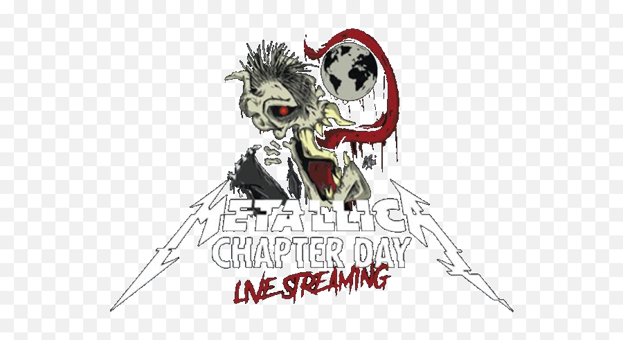 Metallica Chapter Day - Live Stream Zombie Emoji,Metallica Logo Png