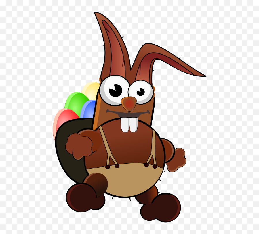 Easter Bunny Clipart - Funny Easter Bunny Png Emoji,Bunny Clipart