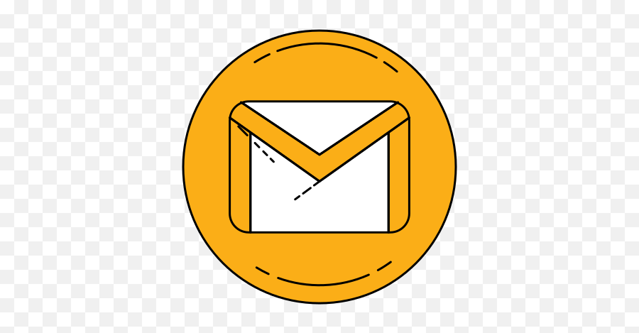 Logo Orange Gmail Free Icon Of Famous - Soul Eater Soul Emoji,Gmail Logo