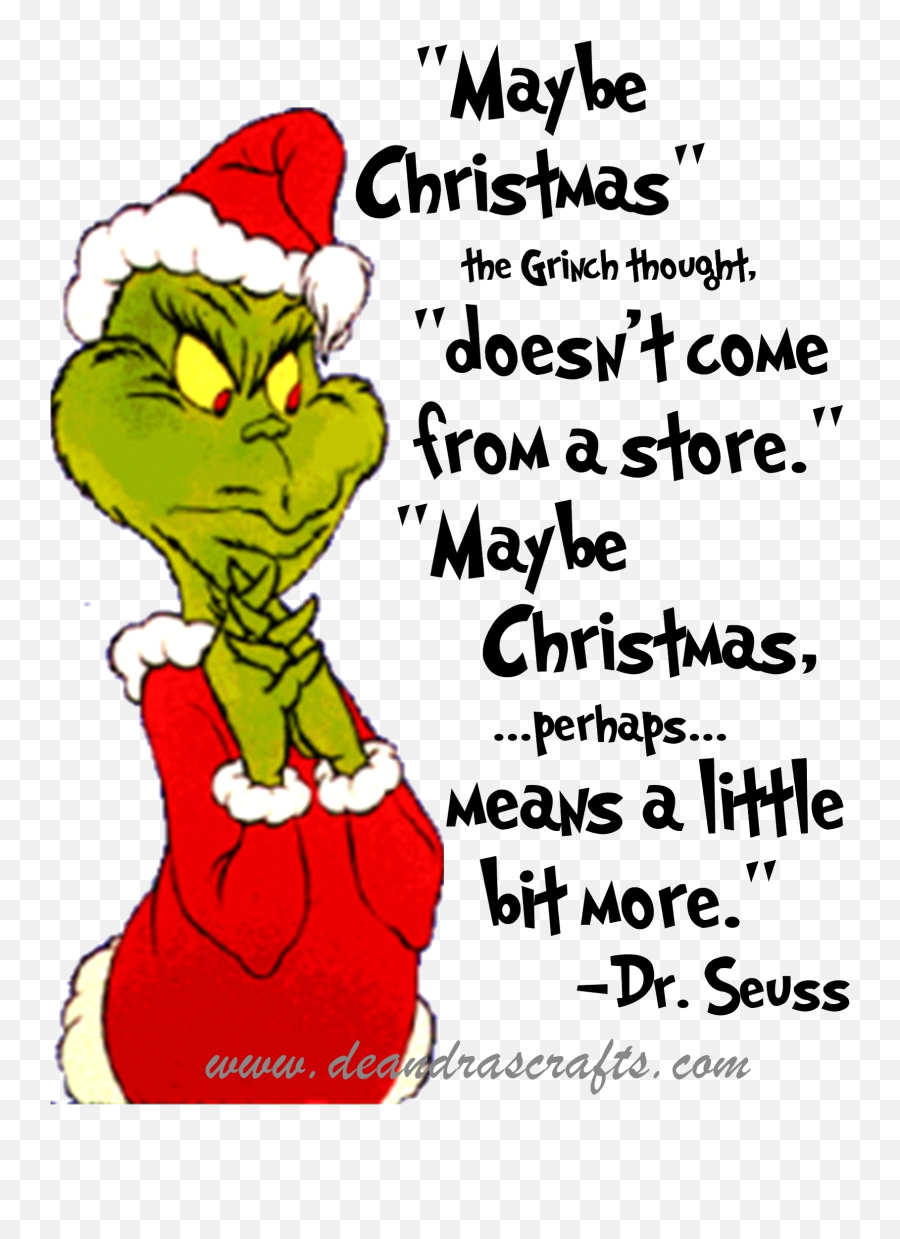 Grinch Clipart Printable Grinch - Grinch Maybe Christmas Doesn T Come Emoji,Grinch Clipart