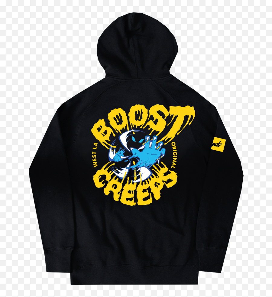 Boost Creeps Hoodie - Hooded Emoji,Boost Logo