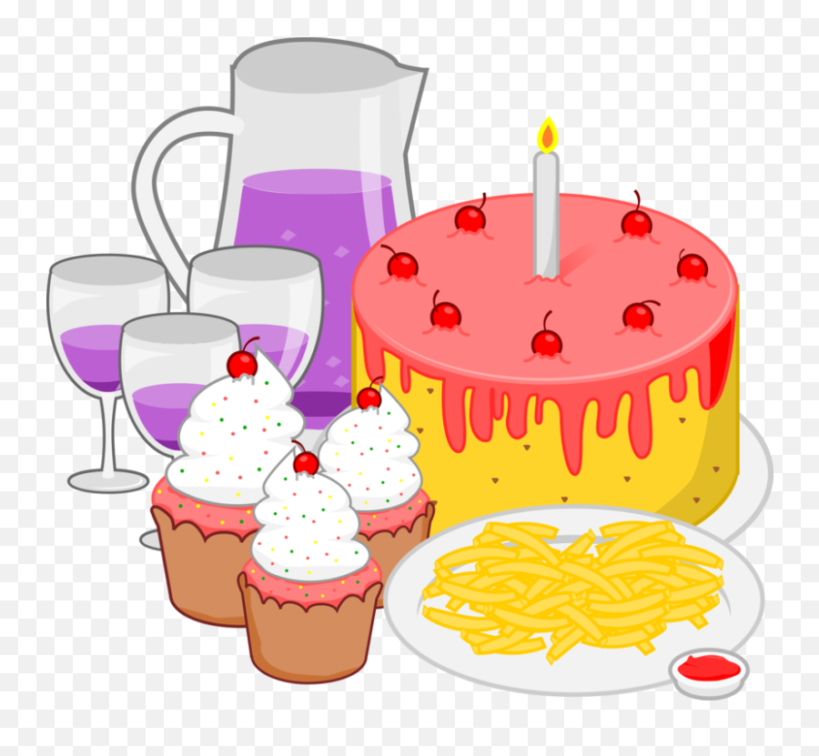 Png Clipart - Party Food Clipart Emoji,Snack Clipart