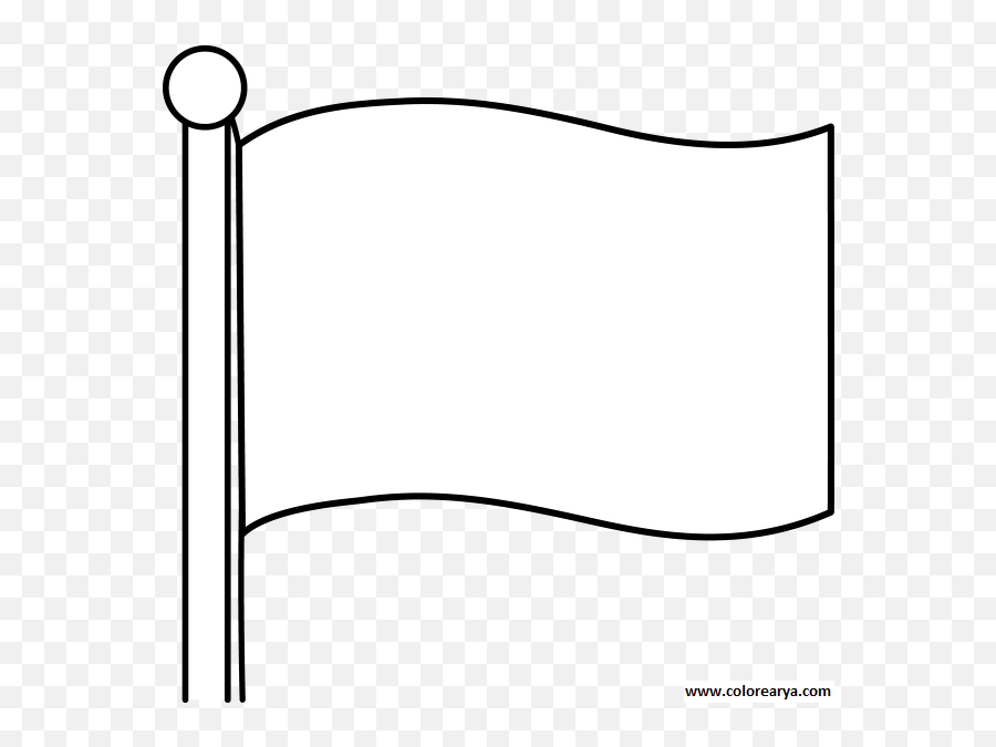 Download Hd Splendid Ideas Blank Flags - Blank Flag Png Emoji,White Flag Png