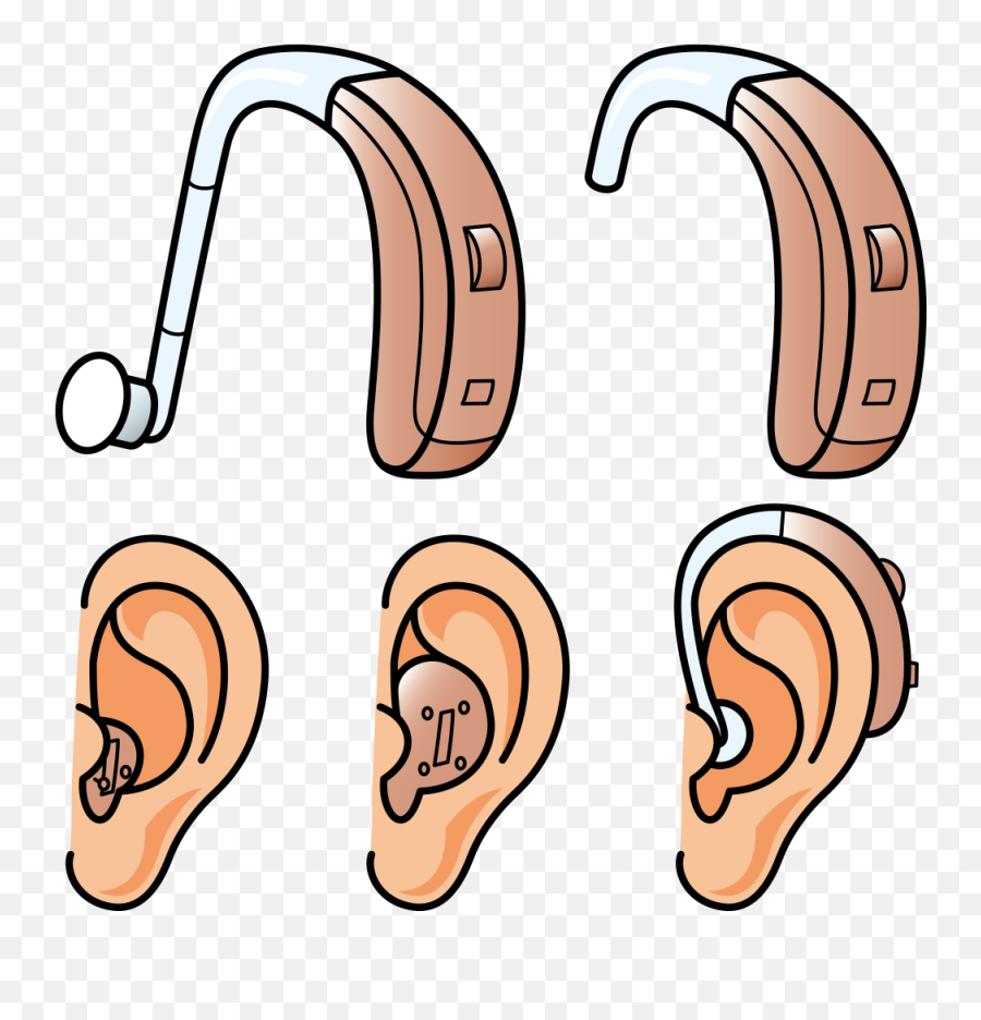 Hearing Aid Hearing Loss Clipart - Clipart Hearing Aids Emoji,Hearing Clipart