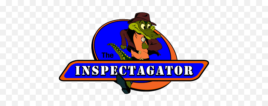 Home Inspector Lake Mary Winter Park Fl Pool Leaks - Fictional Character Emoji,Gator Logo
