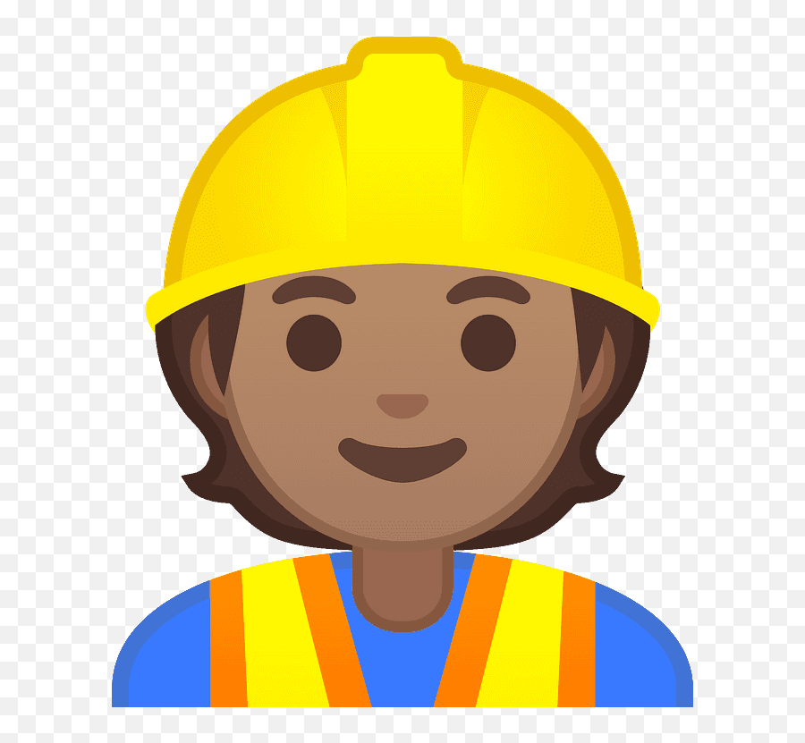 Construction Worker Emoji Clipart - Budowlaniec Clip Art Png,Construction Worker Png