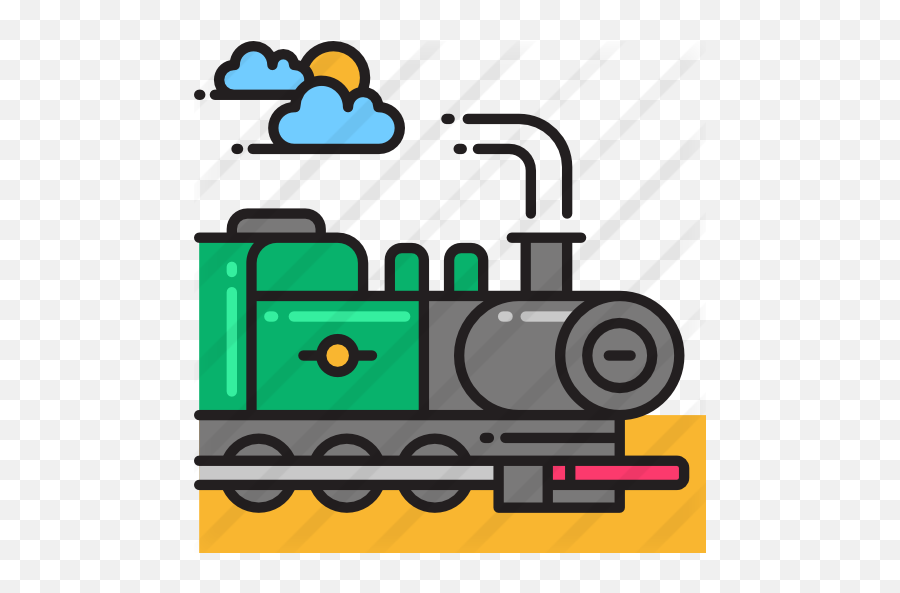 Steam Locomotive - Maquina De Vapor Icono Emoji,Vapor Png