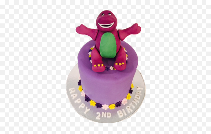 Download Barney Birthday Cake - Barney Birthday Cake Png Cake Decorating Supply Emoji,Birthday Cake Png