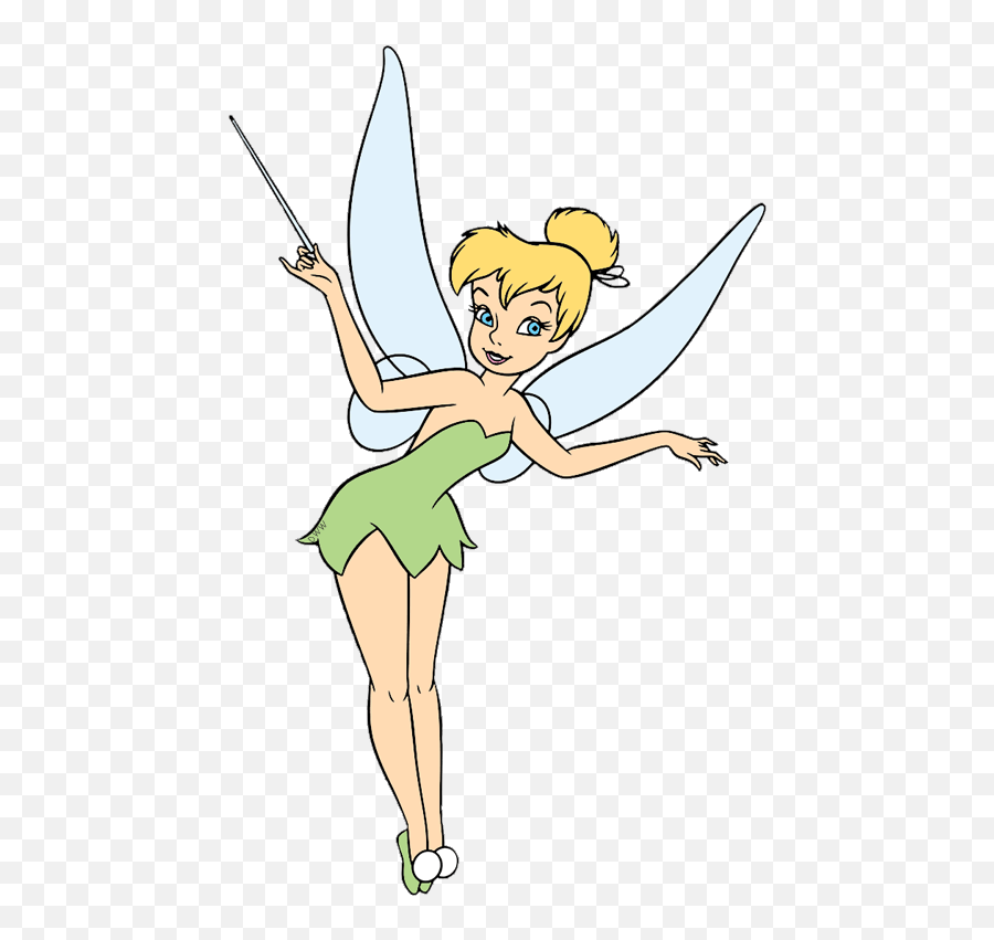 Princess Tinkerbell Magic Clipart Fairy - Disney Peter Pan Tinkerbell Wand Emoji,Magic Wand Clipart