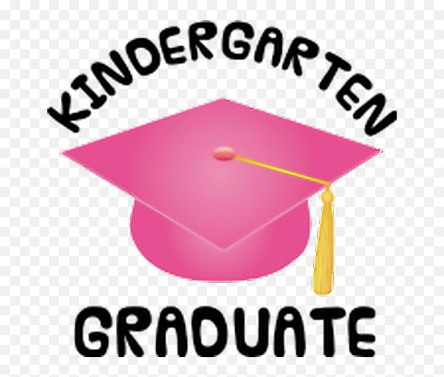 Pink Clipart Graduation Picture 1902035 Pink Clipart - Graduation Kindergarten Clipart Free Emoji,Graduation Hat Clipart