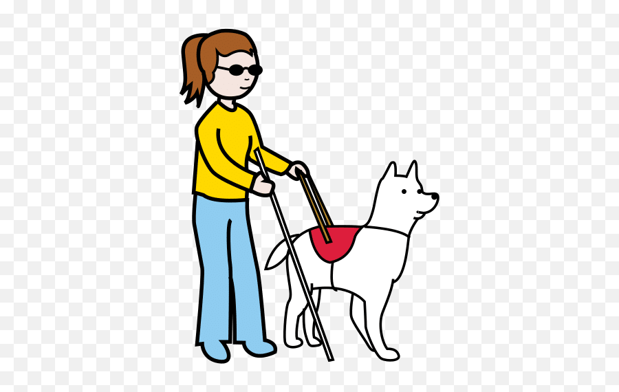 Blind In Arasaac Global Symbols Emoji,Dog Walking Clipart