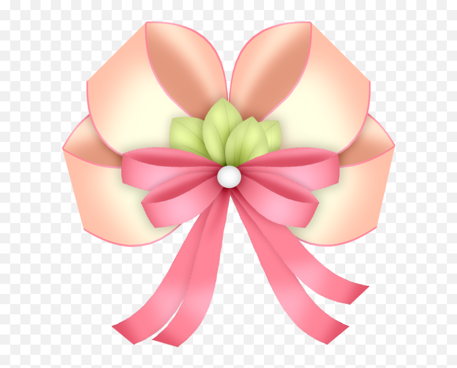 Forgetmenot - Flower With Ribbon Png Clipart Full Size Ribbon Flowers Png Emoji,Flowers Clipart