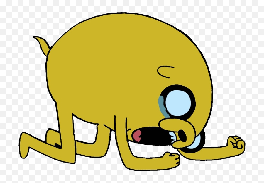 Made A Transparent Jake Reaction Meme Adventuretime - Adventure Time Memes Transparent Png Emoji,Meme Transparent