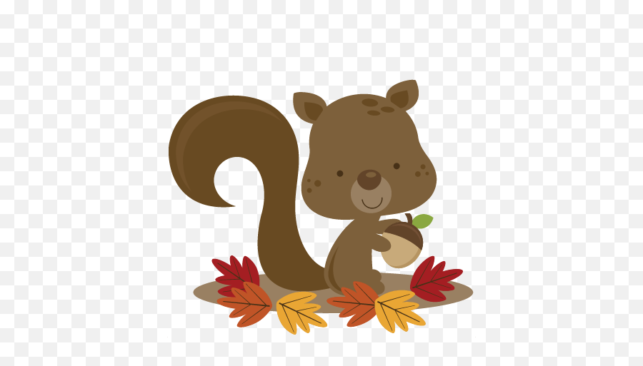 Download Fall Squirrel Svg File For - Squirrel Fall Clip Art Emoji,Fall Png
