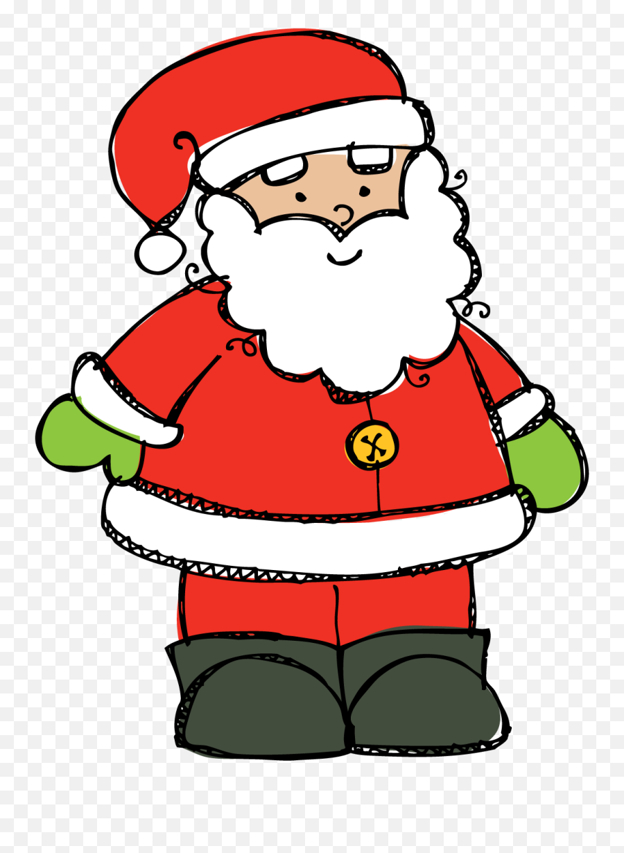 Free Santa Clipart - Santa Clipart Emoji,Santa Clipart