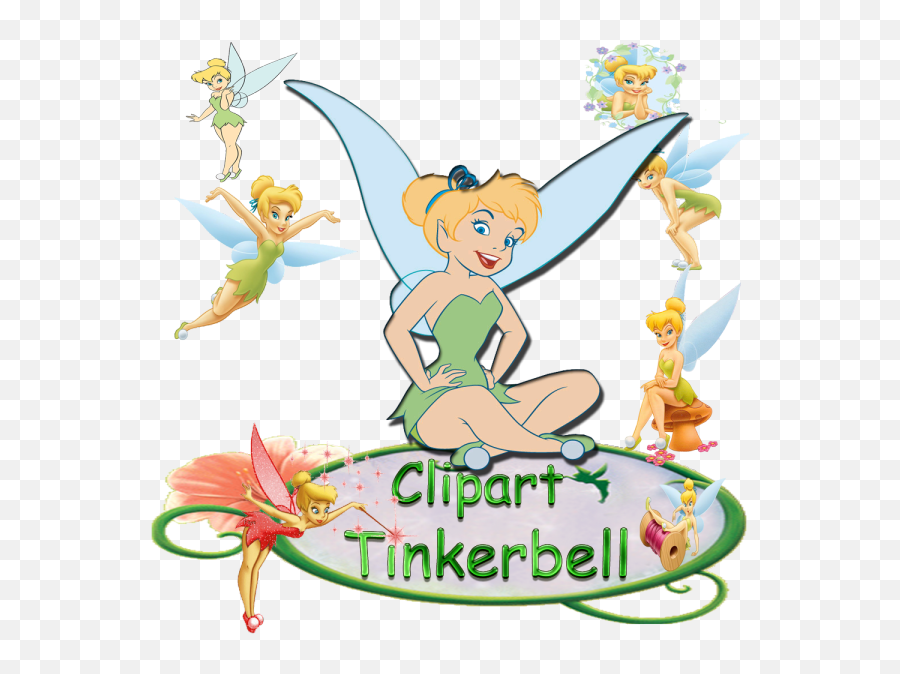 Tinkerbell Clip Art - High Resolution Tinkerbell Clipart Emoji,Tinkerbell Clipart