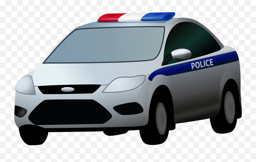 Police Car Euclidean Vector - Vector Police Car Png Emoji,Police Car Clipart