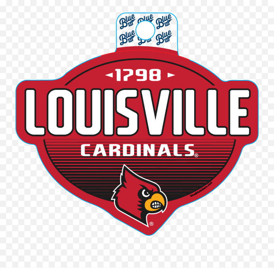 Decal Chunky Duck 4 In Ul - Louisville Softball Emoji,Louisville Cardinals Logo
