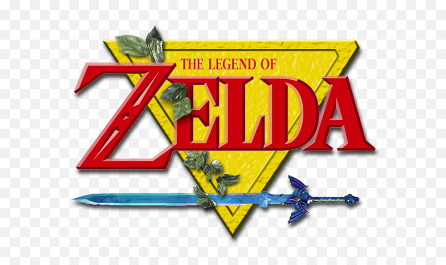 The Legend Of Zelda Logo Png Hd - Horizontal Emoji,Zelda Logo