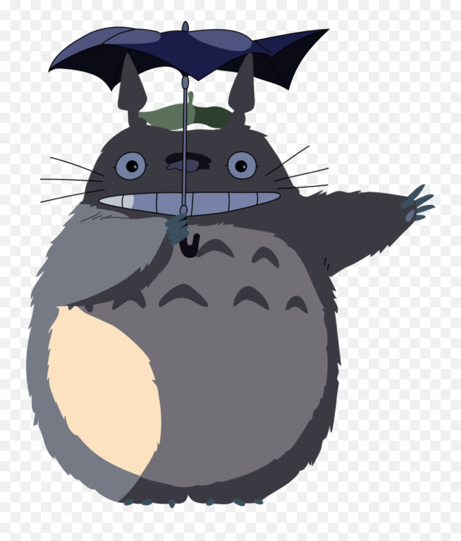 Totoro Png - Totoro Studio Ghibli Png Emoji,Totoro Png