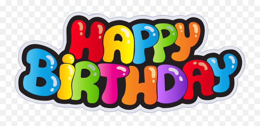 Free Happy Birthday Clip Download Free - Gambar Happy Birthday Png Emoji,Happy Birthday Clipart Free