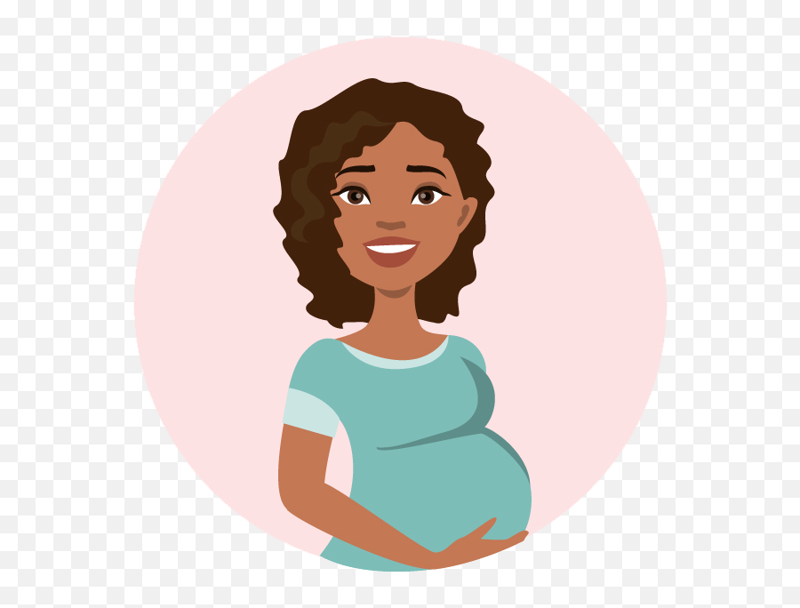 I Am Still Pregnant - Pregnant Woman Cartoon Png Emoji,Pregnant Clipart