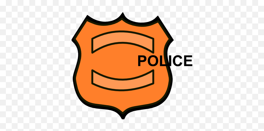 Police Badge Outline Clipart - Clipartix Pink Police Badge Clipart Emoji,Police Badge Clipart