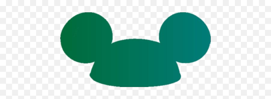 Transparent Mickey Mouse Ear Hat - Mickey Ear Hat Silhouette Emoji,Mickey Ears Clipart