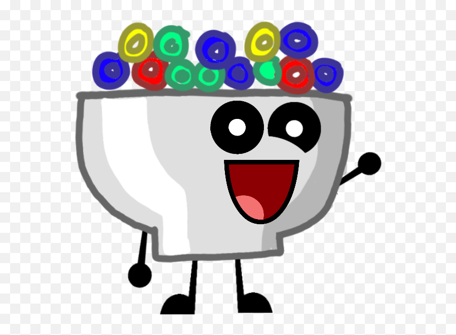 Fruit Loops Cereal Bowl - Froot Loops Cereal Bowl Bfdi Emoji,Fruit Loops Logo