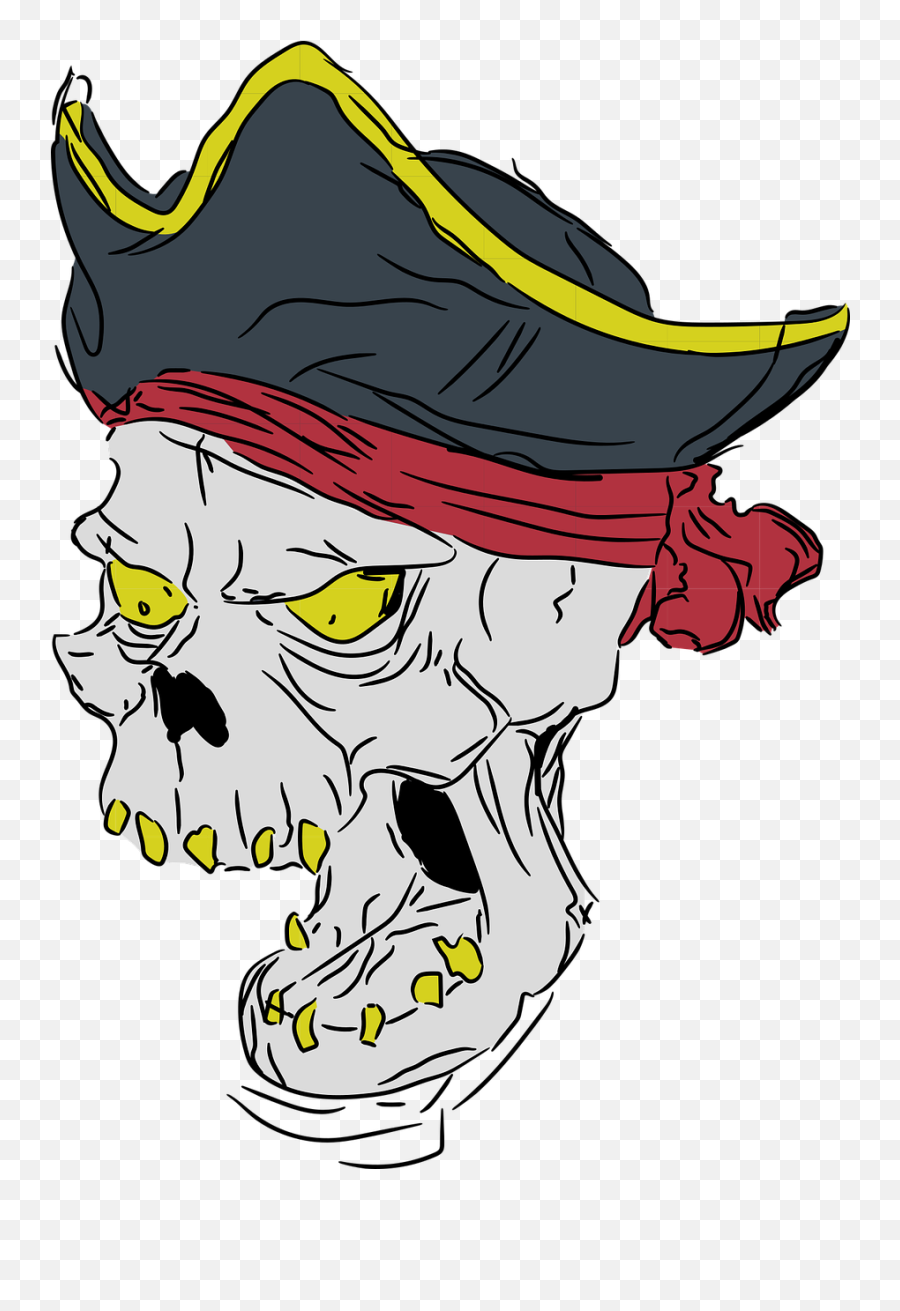 Pirate Skull Death Emoji,Pirate Skull Clipart
