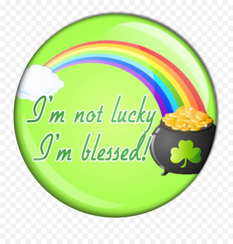 Rainbow Clip Lucky Charm - Pot Of Gold Png Download Full Language Emoji,Pot Of Gold Clipart