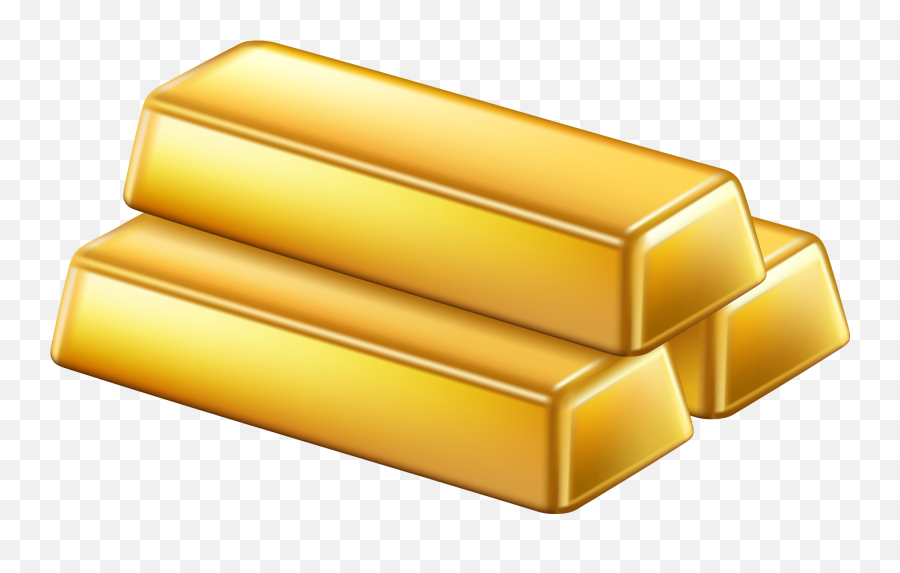 Gold Bars Png - Gold Bar Cartoon Png Emoji,Gold Png