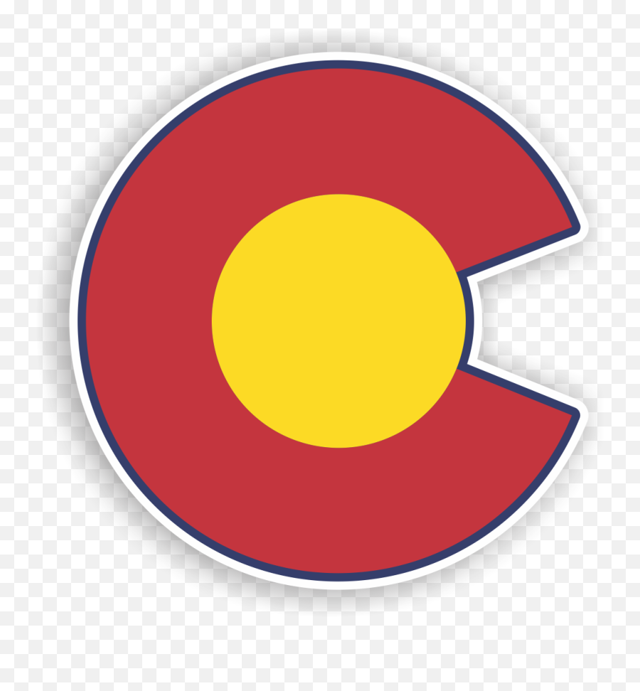 Colorado C Sticker Emoji,Colorado Logo Png