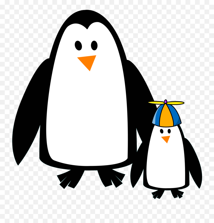 Penguin Mom And Son Svg Vector Penguin Mom And Son Emoji,Mommy Clipart