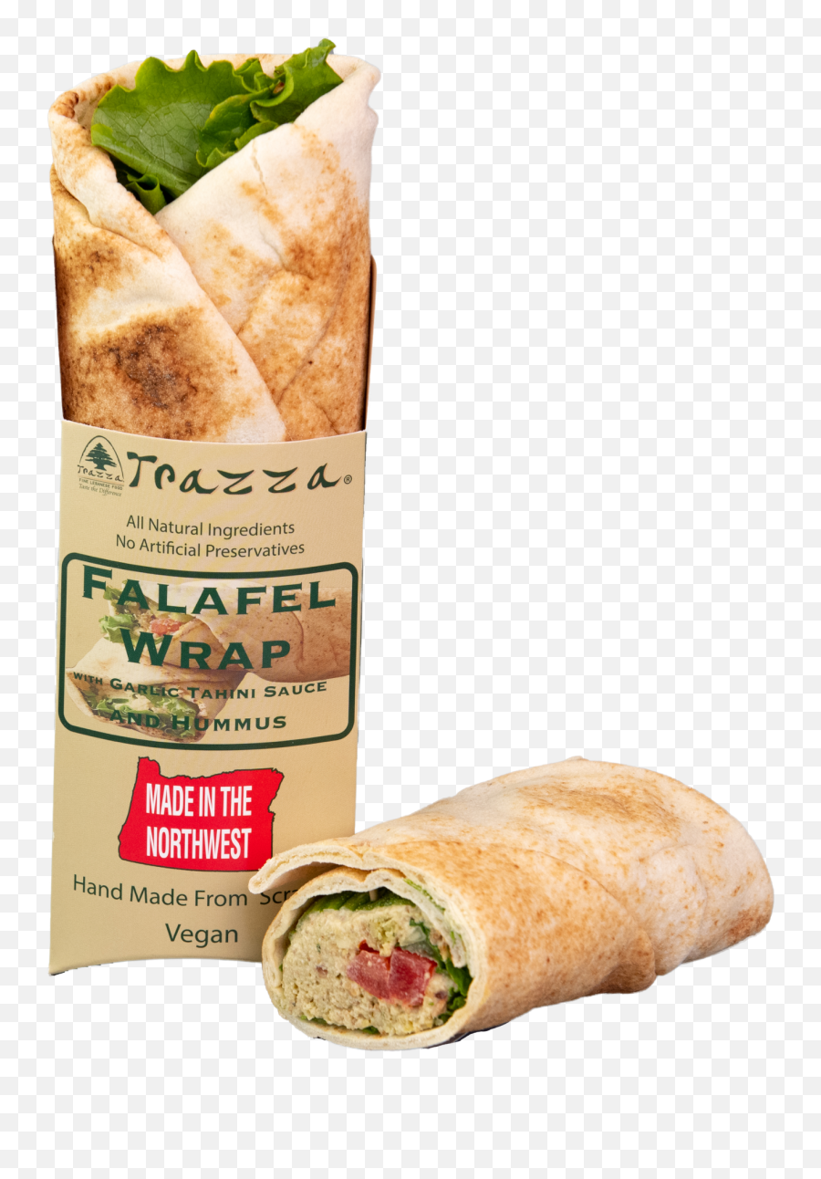 Falafel Wrap - Trazza Foods Emoji,Falafel Png
