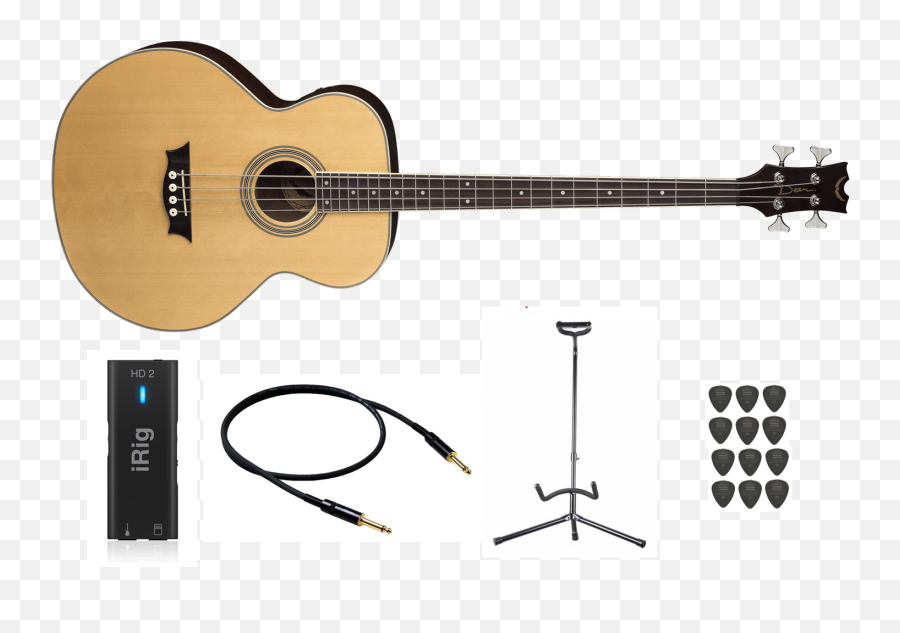 Buy Dean Guitars - Eab Acoustic Electric Bass Ik Irig Emoji,Dean Guitars Logo