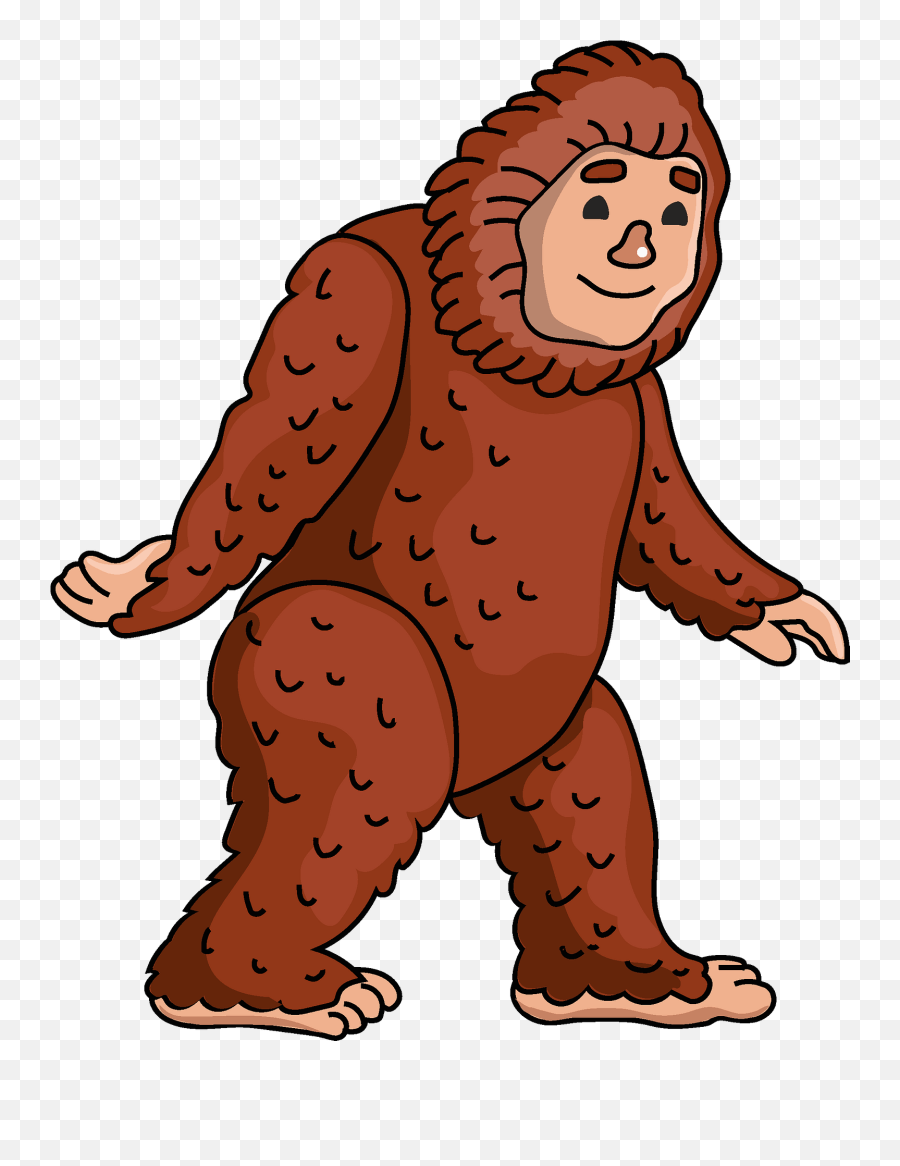 Bigfoot Clipart - Bigfoot Clipart Emoji,Bigfoot Clipart