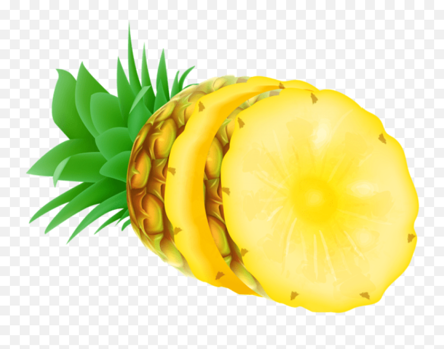 Pineapple Png Images Transparent - Transparent Pineapple Slice Png Emoji,Pineapple Clipart