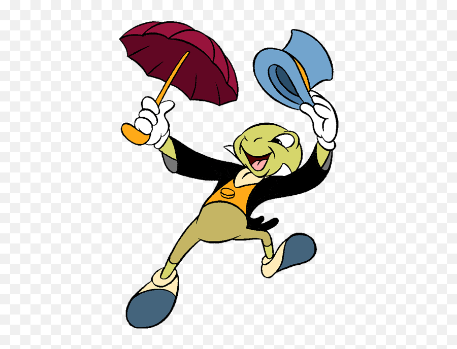 Jiminy Cricket Clip Art Images Disney - Clipart Disney Jiminy Cricket Emoji,Cricket Clipart