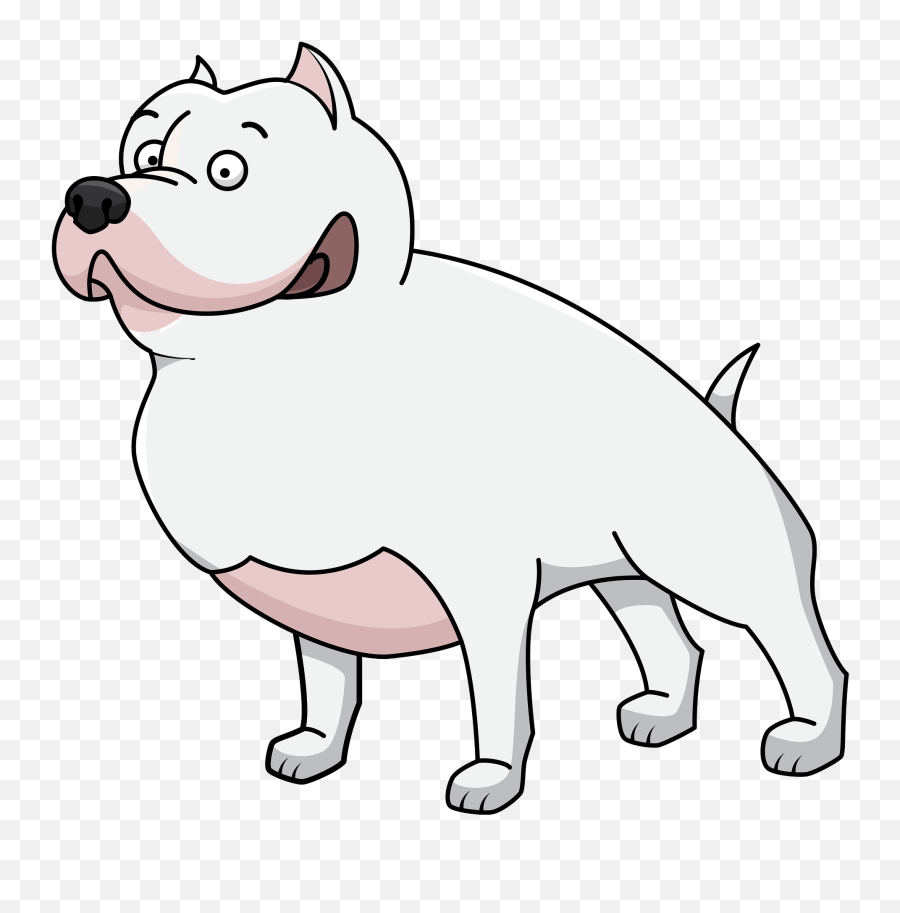 Pitbull Clipart - Animal Figure Emoji,Pitbull Clipart