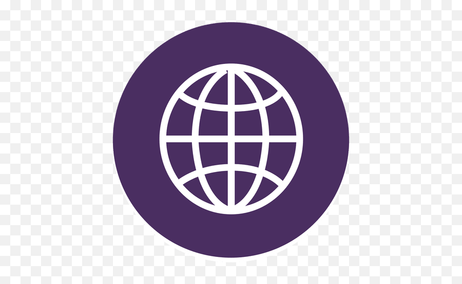 World Round Icon 1 - Passport Circle Icon Blue Emoji,Purple Circle Png