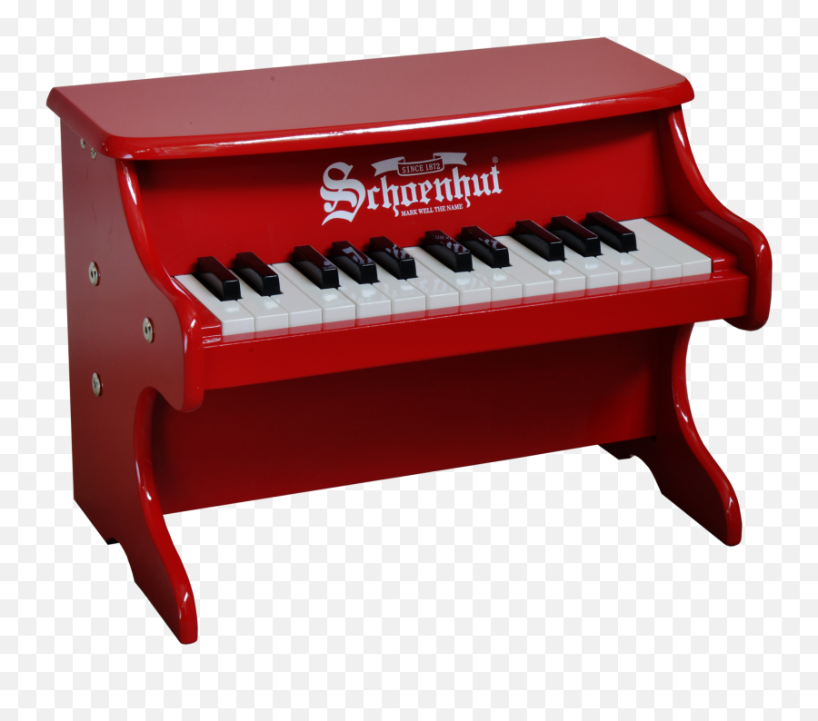 Schoenhut My First Piano Ii 25 - Key Red Schoenhut Piano Schoenhut Baby Piano Emoji,Piano Keys Clipart