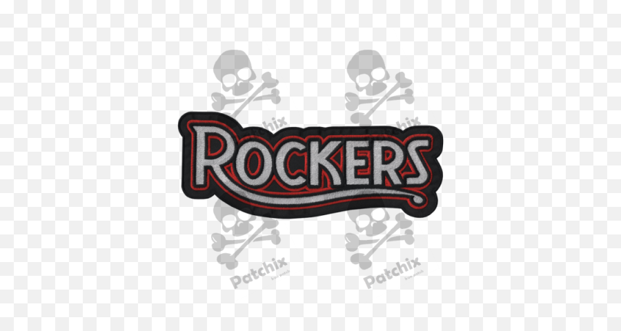 Iron Patch Coleccion Rockers Xxl - Language Emoji,Bone Collector Logo