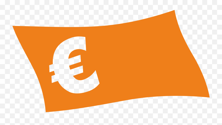 Clipart Of Orange Euro Banknote Free Image Download - Ticket De Prix Png Emoji,Finance Clipart