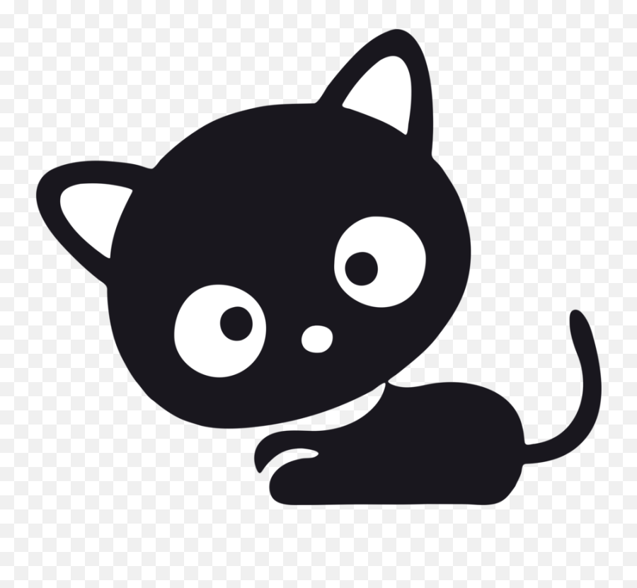 Black Catsmall To Medium Sized Catsdog Like Mammal Png - Gwanghwamun Gate Emoji,Cute Black Cat Clipart