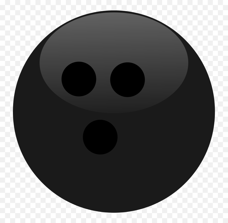 Free Clip Art - Dot Emoji,Bowling Ball Clipart