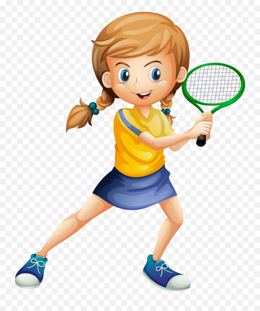 Lady Clipart Tennis Picture 1501065 Lady Clipart Tennis - Cartoon Tennis Emoji,Tennis Clipart