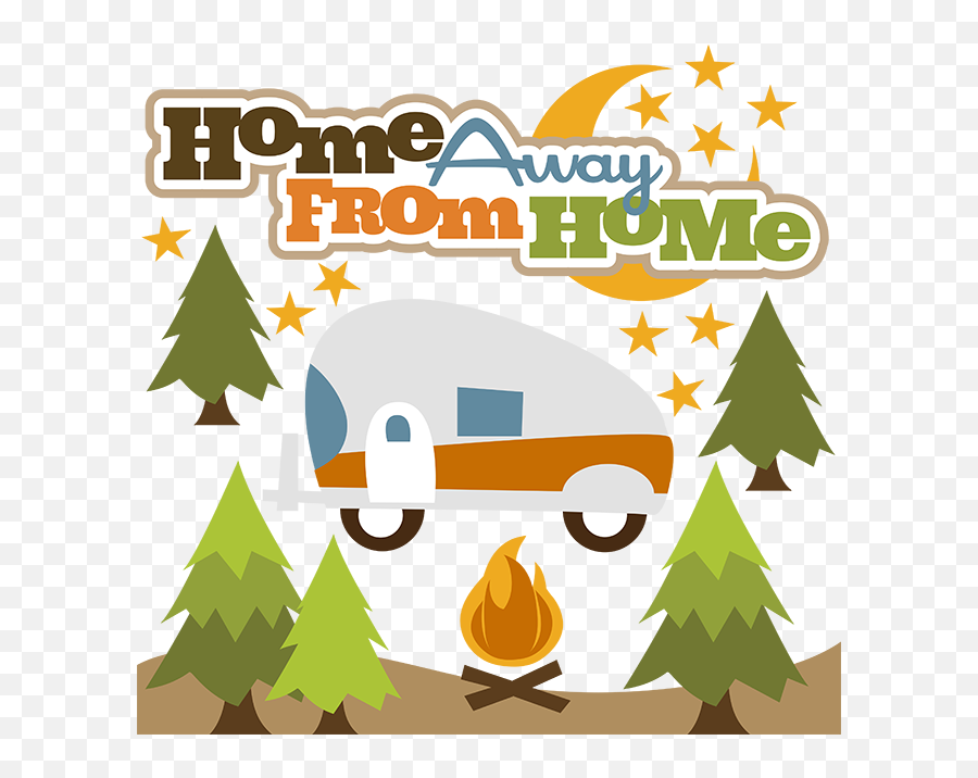 16 Best Camper Clipart Ideas - Clipart Home Away From Home Emoji,Camper Clipart